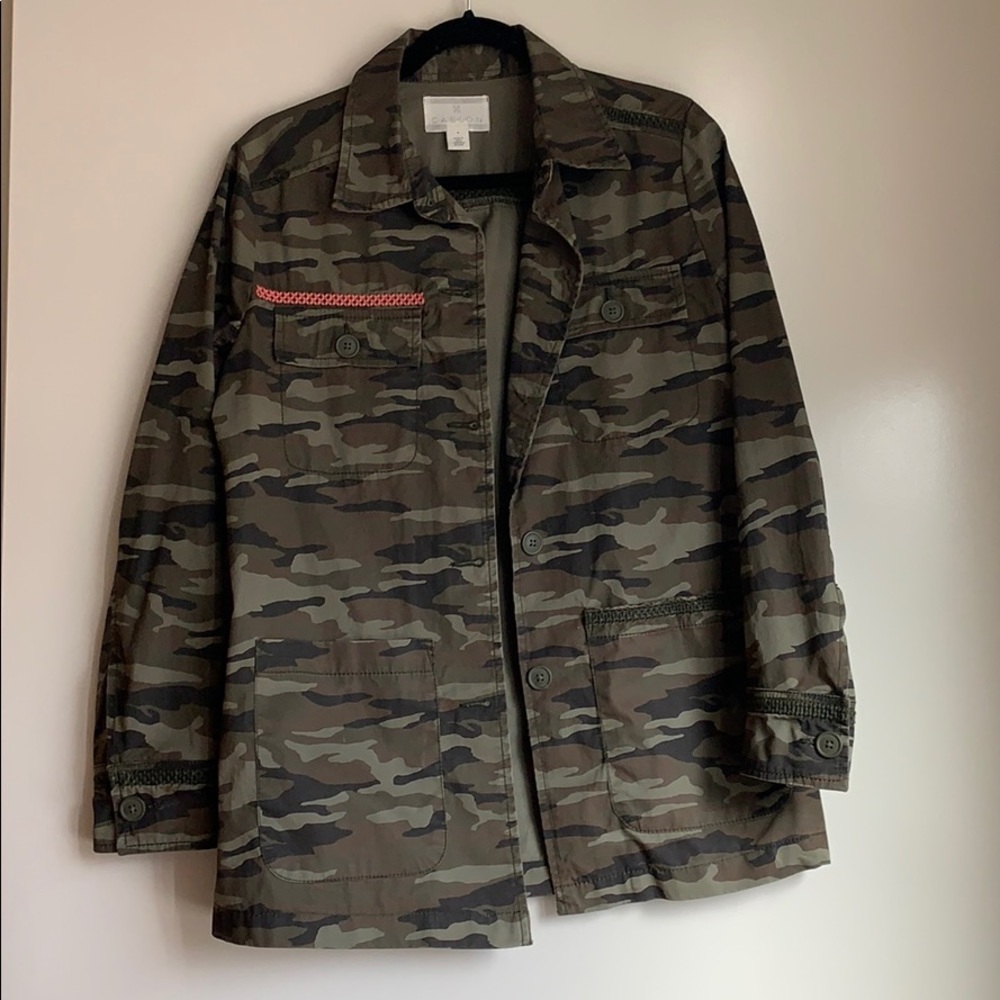 Caslon Camo Utility Jacket
